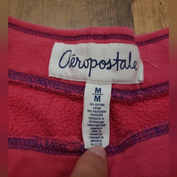 Hot Pink Aeropostale Sweatpants Size- M - Picture 3 of 3